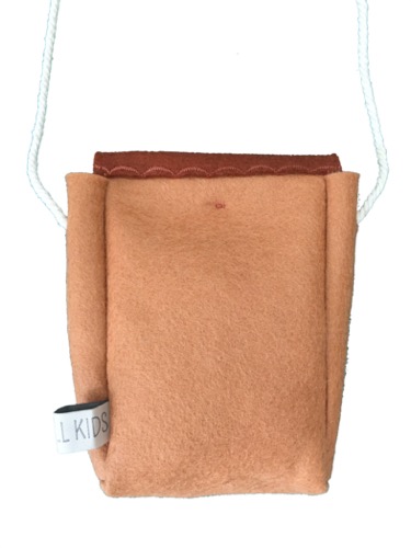 FaceToFace tasje handgemaakt wolvilt Ari