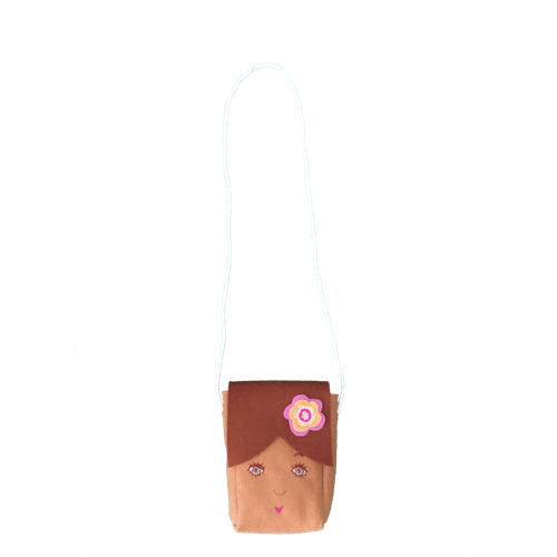 FaceToFace tasje handgemaakt wolvilt Billy