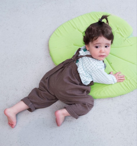 MeeGroei salopette - espresso bruin