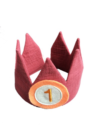 Verjaardagskroon steenrood