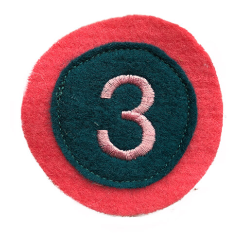 Verjaardagskroon steenrood