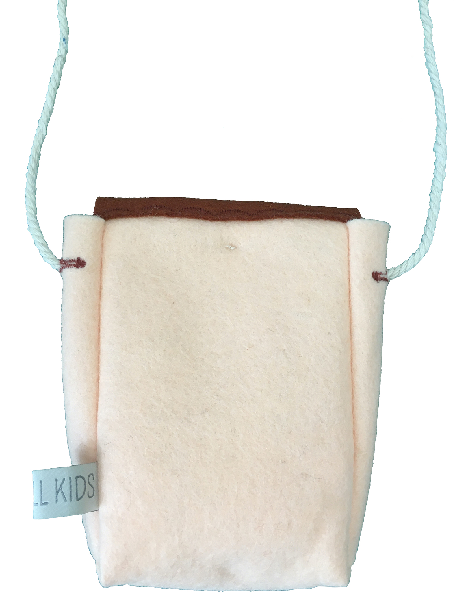 FaceToFace tasje handgemaakt wolvilt Madelief