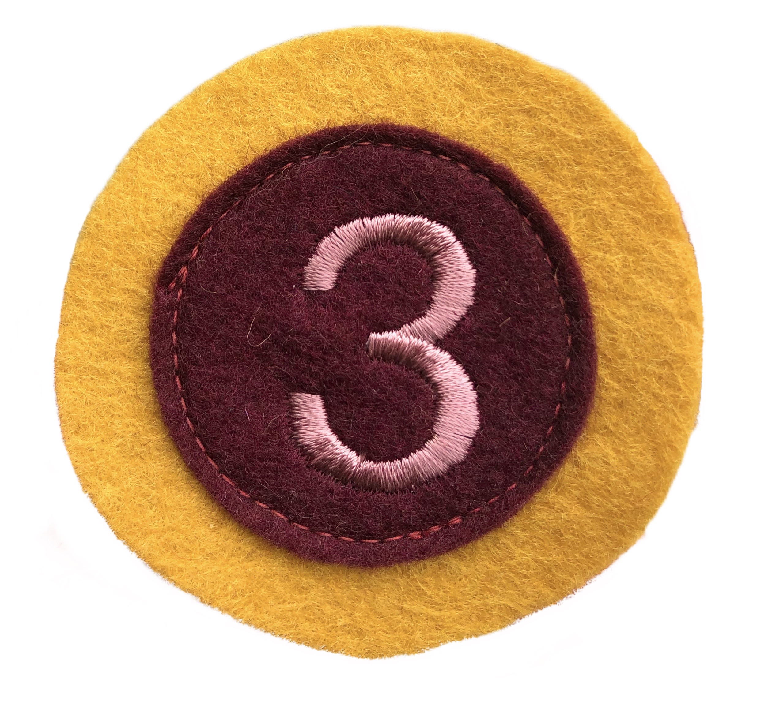 Verjaardagskroon geel